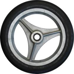 Roda de Aluminio Montado com Borracha Macica de 10'x1,3/8